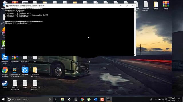Easily Activate Windows 10 Pro Free Product Key 64 Bit using CMD смотреть онлайн