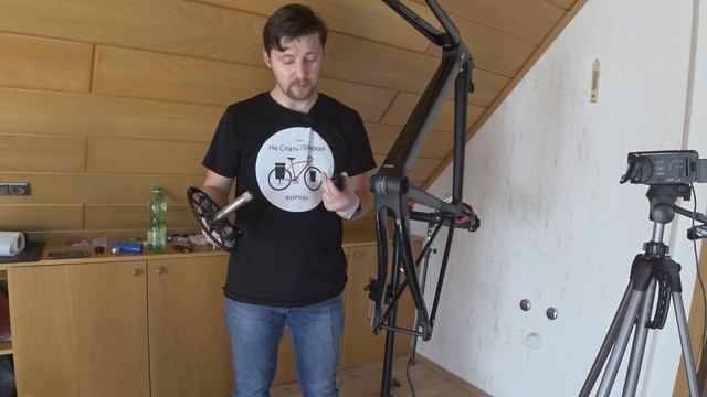 #2 Сборка рулевой колонки, обрезка штока вилки, запрессовка каретки PressFit.