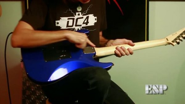 ESP Guitars: Rowan Robertson demos LTD MH-330FR