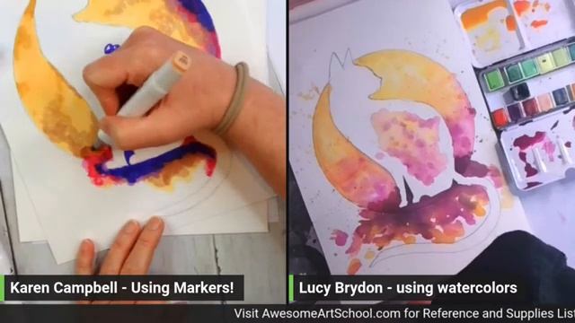 SPOOKTACULAR ART-ALONG!!! смотреть онлайн