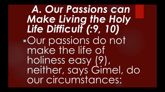 Trust And Obey (Part 5) Psalm 119 (3/27/22) смотреть онлайн