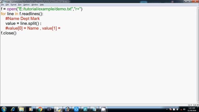 #39 | Python Beginners Tutorial in Tamil | File Handling | Converting File Information into list смотреть онлайн