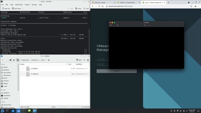 Install vCenter 7.0u3c and Integrate with Zentyal (Linux) Active Directory (AD) смотреть онлайн
