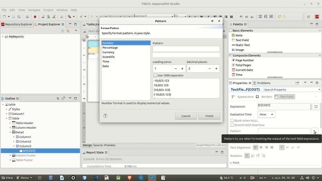Jaspersoft Studio : Using TABLE Coponent смотреть онлайн