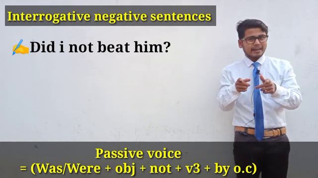 Passive voice of SIMPLE PAST TENSE INTERROGATIVE sentences by mukesh si |Passive voice past tense смотреть онлайн