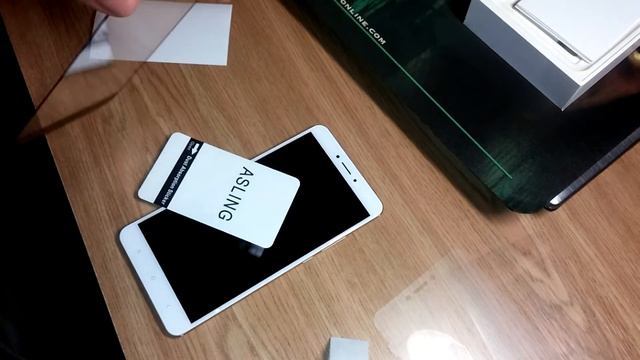 Защитное стекло для Xiaomi Mi Max 2 ASLING Full Cover Screen Protector - BLACK смотреть онлайн