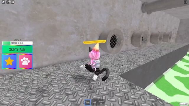ТОЛЬКО ТАНЕЦ СПАСЁТ ОТ ЗОМБИ! Roblox Escape Zombie MALL Obby Parkour смотреть онлайн