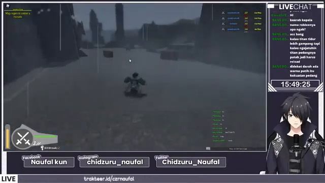 [VTUBER INDONESIA] Attack On TItan tapi versi Roblox (30/01/22) смотреть онлайн