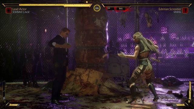 Mortal Kombat 11 - Johnny Cage Vs Sindel (Very Hard) смотреть онлайн