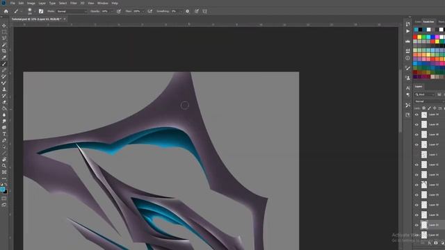 SAMSEVEN - Graffiti 3D Widstyle Tutorial with Adobe Photoshop смотреть онлайн