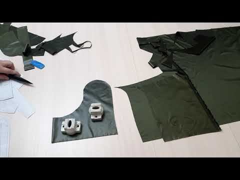 Шьём шапку ушанку, часть 1 - раскрой смотреть онлайн