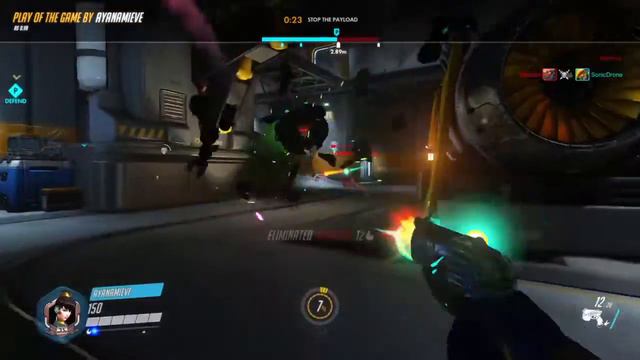 Overwatch: D.Va on foot смотреть онлайн