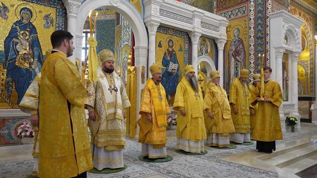 Визит Патриаршего экзарха всея Беларуси Вениамина в Нижегородскую епархию смотреть онлайн