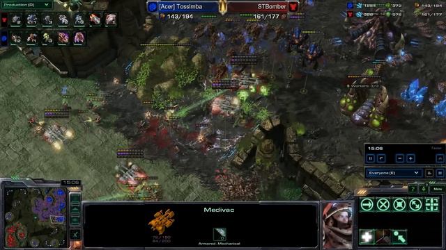 HD Starcraft 2 Scarlett v Bomber ZvT g4 смотреть онлайн