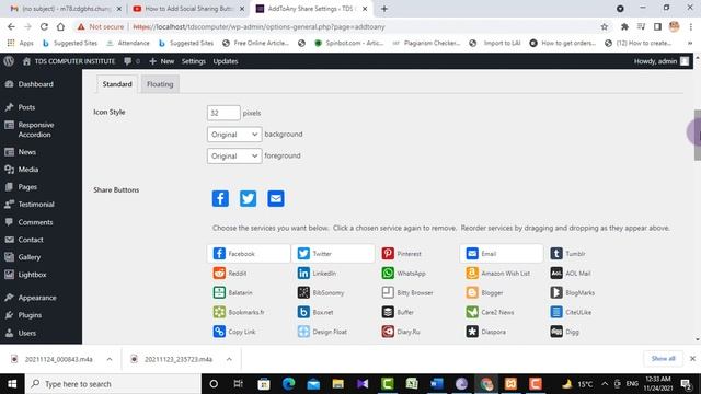 How to Add Social Sharing Button in WordPress Step By Step Tutorial Urdu/Hindi. смотреть онлайн