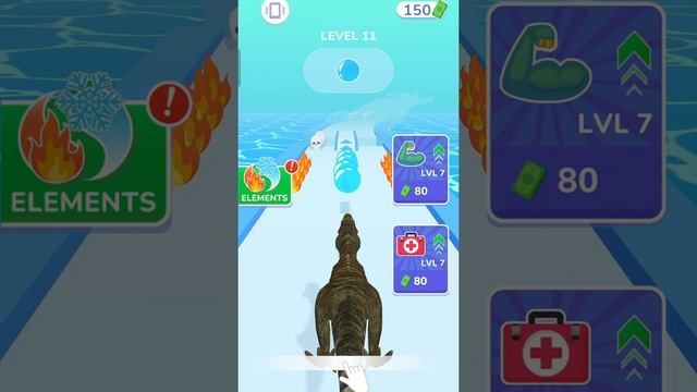 MAX LEVEL in Dino Evolution Run 3D Game! смотреть онлайн