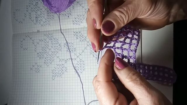 По Вашим просьбам ТОП в стиле БОХО в технике филейного вязания смотреть онлайн