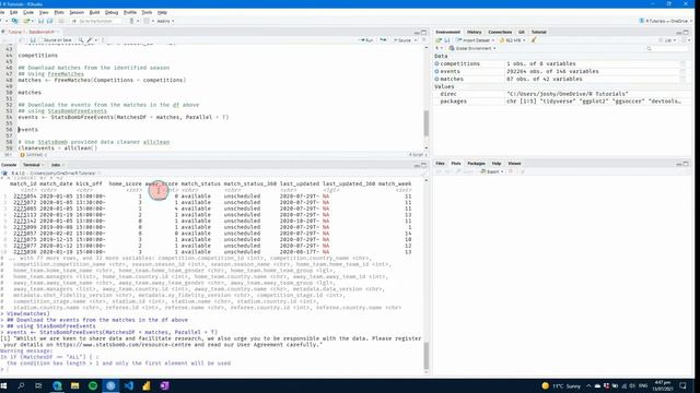 An Introduction to R - Using StatsBombR смотреть онлайн