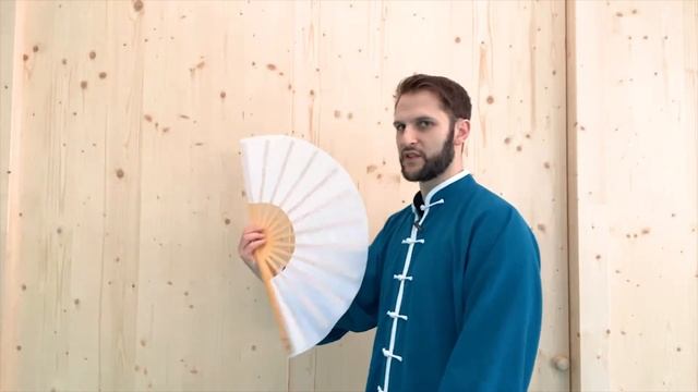 How to Open and Close the Tai Chi Fan with Left and Right Hands смотреть онлайн