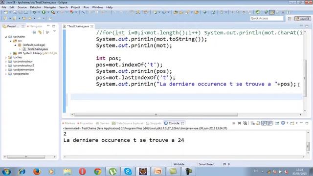 TP JAVA 1 sur la gestion des chaînes de caractères proposé par Aly FOFANA смотреть онлайн