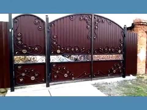 Кованые ворота своими руками. смотреть онлайн