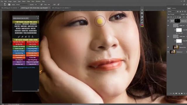 Chia sẻ Panel Retouch da Pro làm da đẹp trên photoshop | Chiasephotoshop смотреть онлайн