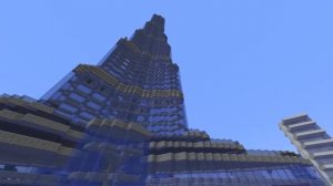 Построил бурдж-халифа в майнкрафте?