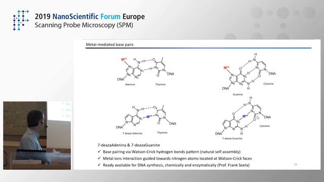 Metallo-DNA molecules as a tool for nanoscience and nanotechnology | Miguel A. Galindo | 2019NSFE смотреть онлайн