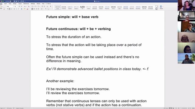 Future Simple & Future Continuous [English Verb Tenses] смотреть онлайн