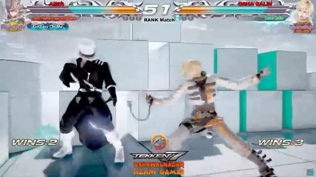 Strongest Leo Vs Lars // Tekken 7 Bahawalnagar Live Streaming AZAM Games смотреть онлайн