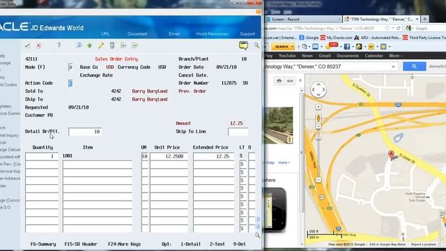 JD Edwards World Software: Related Application Framework Informational Demonstration смотреть онлайн