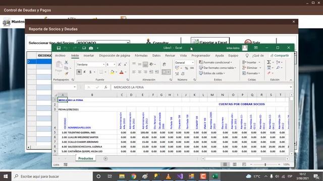 Visual Basic.Net 2019 y Sql Server. Exportar a Excel Deudas y Socios. смотреть онлайн