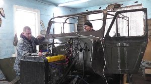 Первый запуск ГАЗ 69