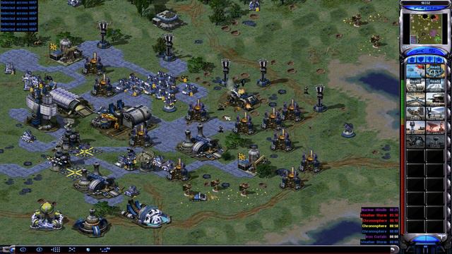 Red Alert 2 - American Superiority - 7 vs 1 + Superweapons смотреть онлайн