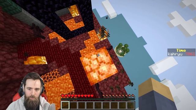 CAN I MAKE IT TO THE TOP? Minecraft SPIRAL TOWER PARKOUR. смотреть онлайн