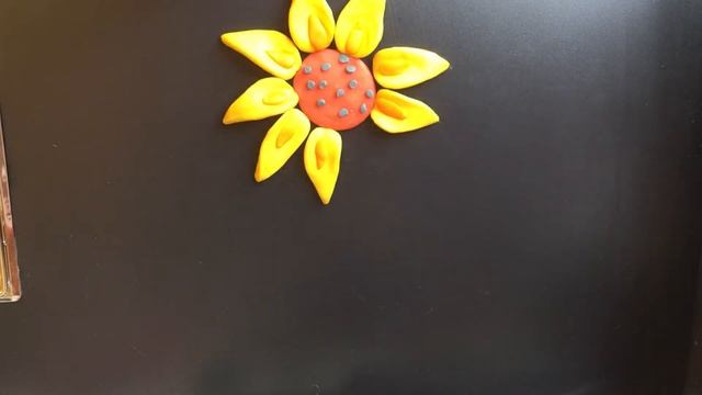 Лепим подсолнух из пластелина? Буква П. Развивающее видео для детей. Sculpting Tutorial . смотреть онлайн