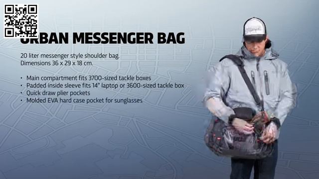Sac Rapala Urban messenger bag смотреть онлайн