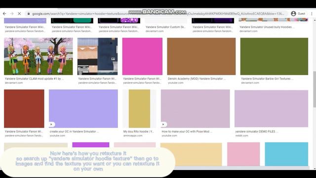 How to make your own OC in Yandere Simulator/ PoseMod/ Tutorial смотреть онлайн