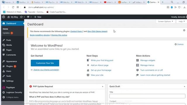 How to Create a Subdomain in cPanel & Installing WordPress using softaculous | WP Made Easy смотреть онлайн