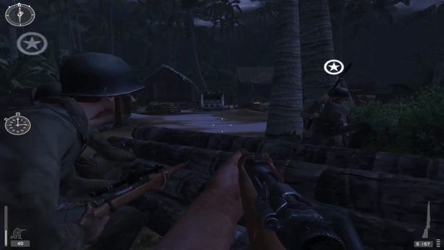 Medal of Honor Pacific Assault: Part 3 - Raid on Makin Atoll - Nightmoves смотреть онлайн
