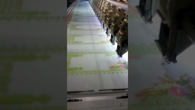 Swm computer embroidery machine in action смотреть онлайн