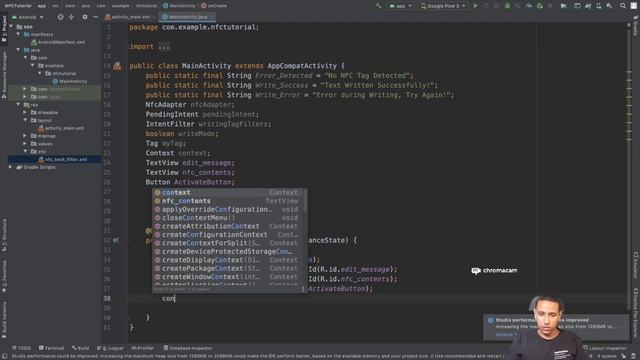Creating an NFC reader and Writer App in Java, Android Studio смотреть онлайн