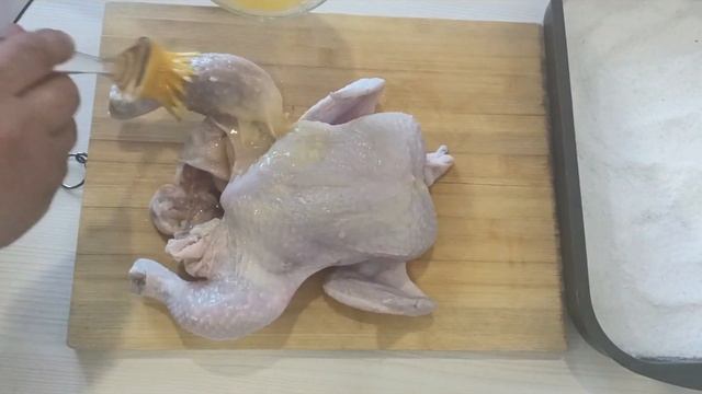 Быстрый ужин курица на соли. смотреть онлайн