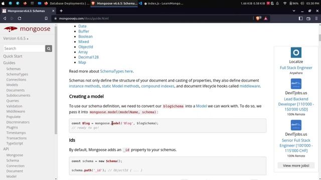 Learn Basics About MongoDB In Hindi || Connect,Model,Schema,Insert.. To MongoDB смотреть онлайн