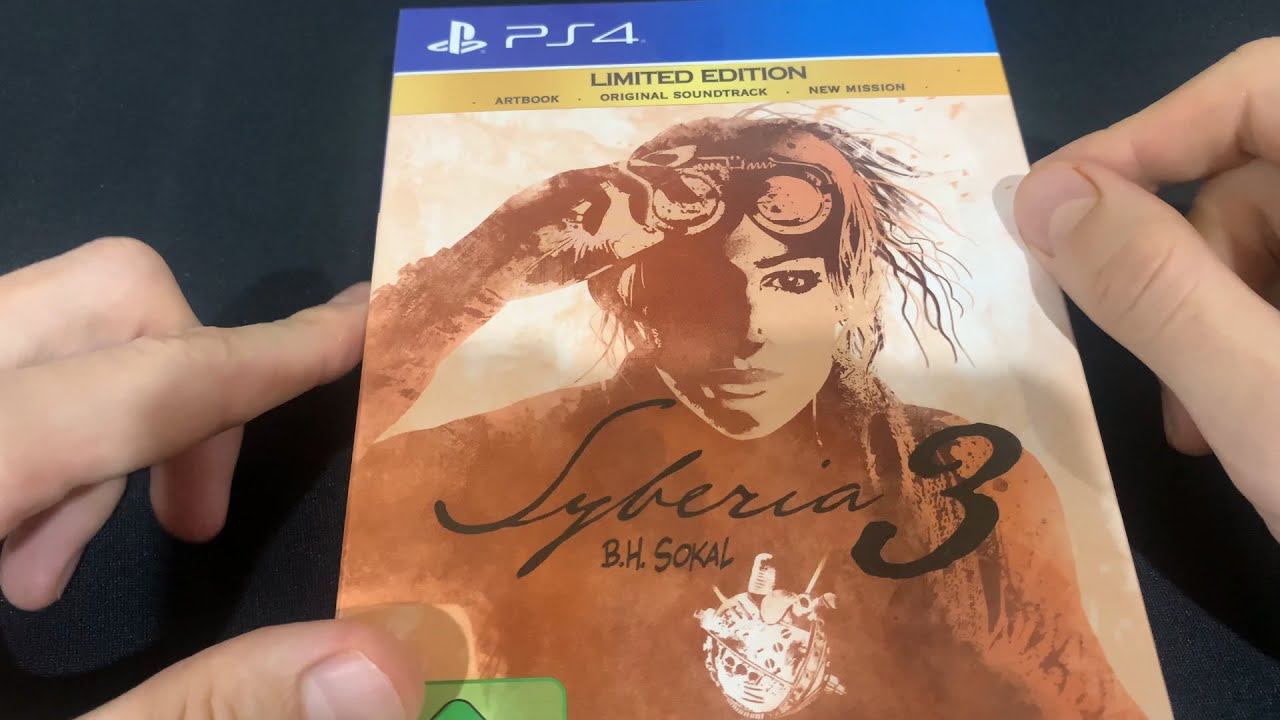 Сибирь 3 Коллекционное Издание Syberia 3 Limited Edition PS4 смотреть онлайн