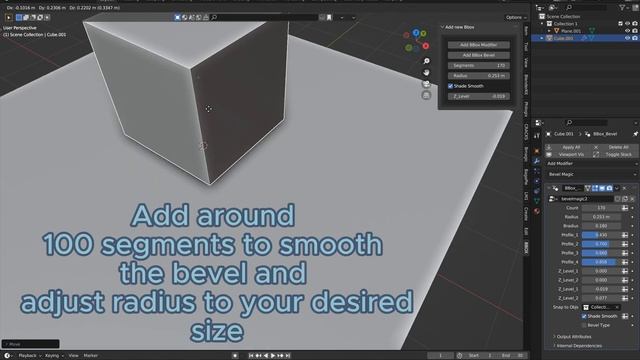 Bevel Demo for my Add-on смотреть онлайн