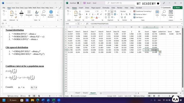 Part(2/2): Confidence Interval and Coverage Probability | Statistics | Excel смотреть онлайн