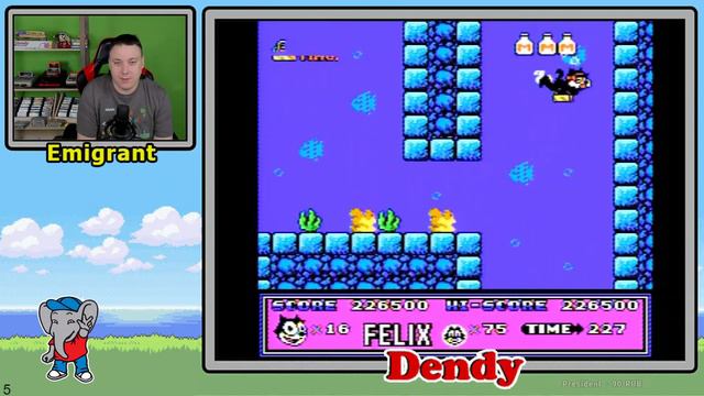 Felix the Cat - Sega Mega Drive / Dendy / SNES смотреть онлайн