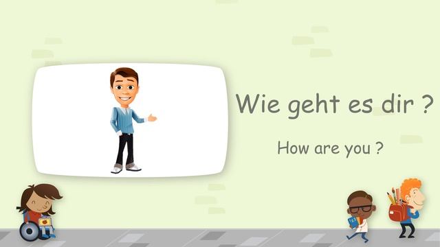 Everyday Greetings in German | Day 1 | 10 Day German Workshop for KIDS | Lerne Deutsch