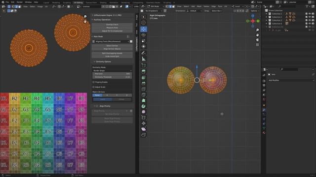 UVPackmaster 3 for Blender [Tutorial 2]: UV aligning (stacking). смотреть онлайн